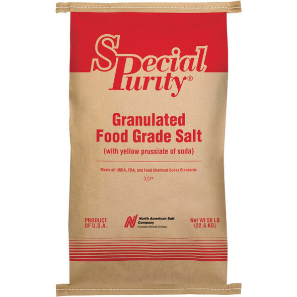 Special Purity 50 Lb. 99.9% Purity Food Grade Salt 20601