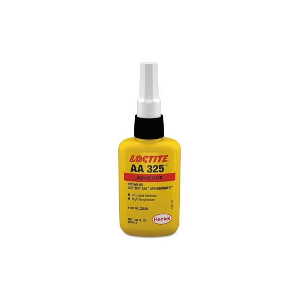 325 Speedbonder Structural Adhesive, High Temperature, 50 mL, Bottle, Amber