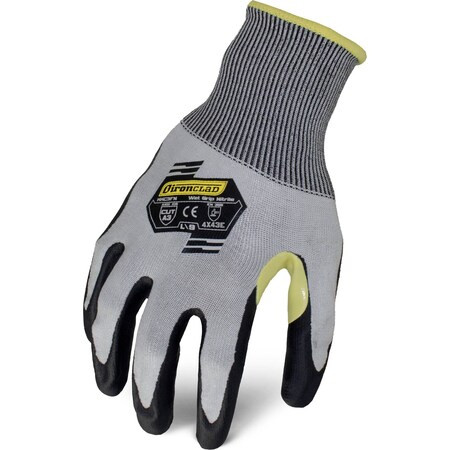 Knit Gloves, Cut Level A3 ,Foam Nitrile ,Smooth ,3XL 1 PR
