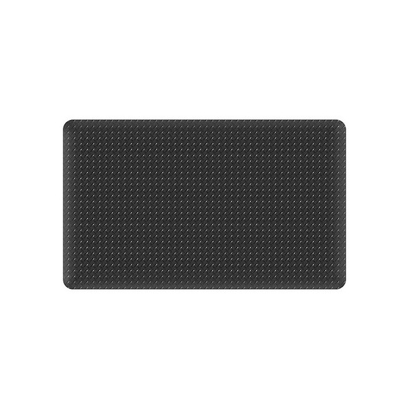 Antifatigue Mat, 3 ft L x 5 ft W, 15/16 in Thickness, Vinyl, Solid Black