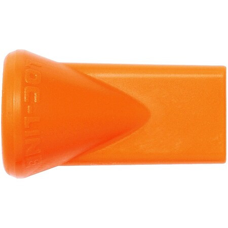 Loc-Line Flat Slot 60 Nozzle,1/4In,PK20 49452