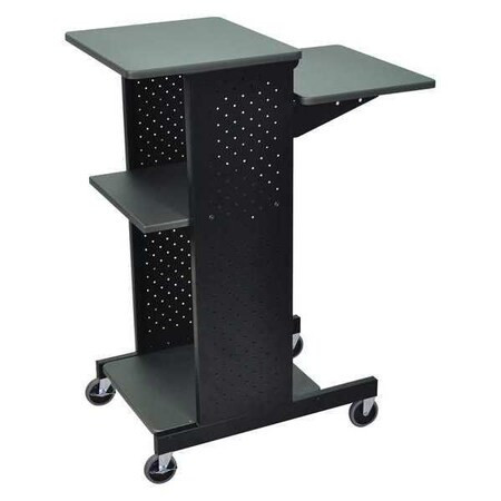 Luxor Mobile Presentation Station,(4) Shelf PS4000