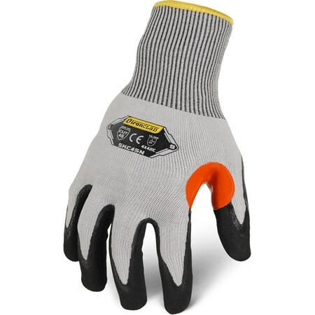Knit Work Glove, Cut Level A5 ,Nitrile ,Sandy ,M 1 PR