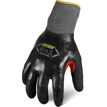 Knit Gloves, Cut Level A7 ,Nitrile ,Sandy ,S ( 7 ) 1 PR