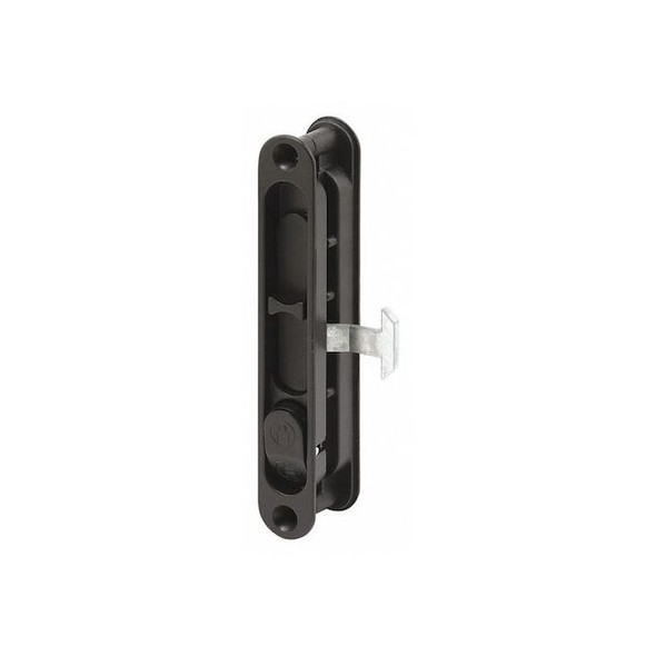 Prime-Line Diecast Black, Flush Sliding Screen Door Latch (Single Pack) A 202