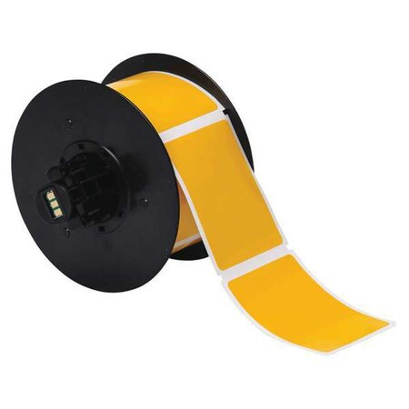 Brady Label, Yellow, Labels/Roll: 300 B30-241-595-BLNKYL