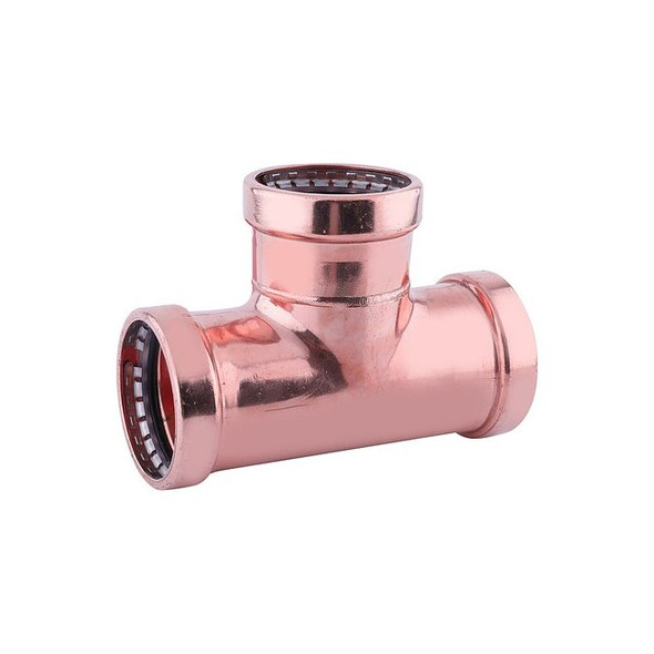 Manufacturer Varies Tee, Copper, Press-fit 3", 3", 3" 816Z02