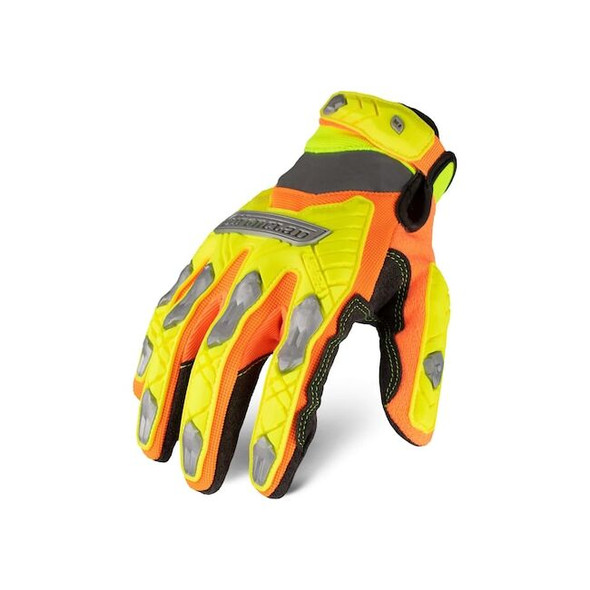 Mechanics Gloves,Full Finger,ANSI,2XL,PR
