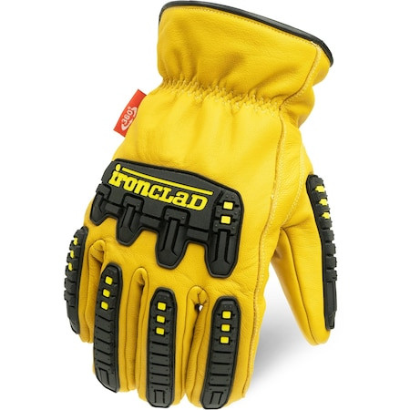 Ironclad Performance Wear Leather Work Glove, Slip-On, M, 1 PR ILD-IMPC5W-03-M