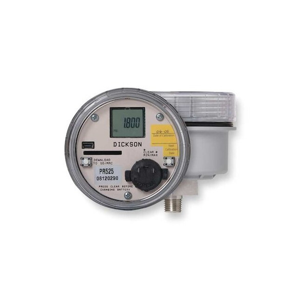 Dickson Data Logger,Pressure Range 0 to 500 PSI PR525
