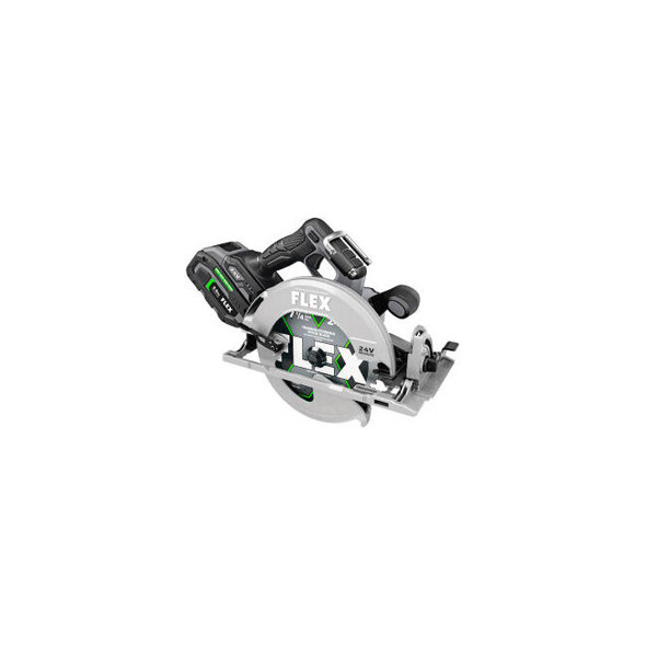 Flex Circular Saw Kit 7-1/4"" Diameter 24V 5800 RPM