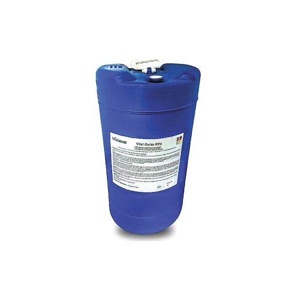 Vital Oxide Disinfectant and Sanitizer, 5 gal. Drum, Mild 8.642-823.0