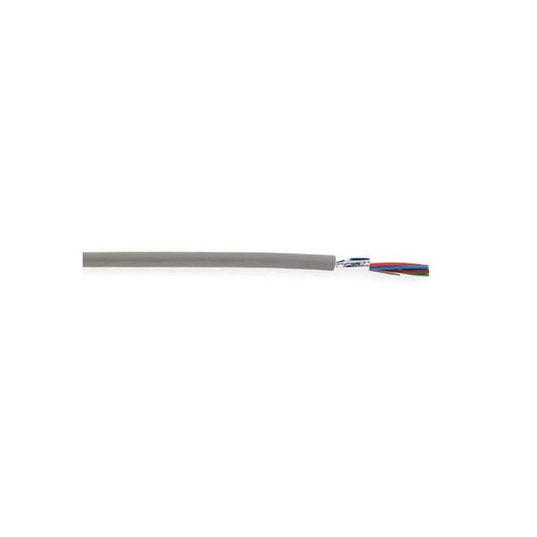 Carol Communication Cable, 6 C, Gray, PVC, 100 ft. C0763A