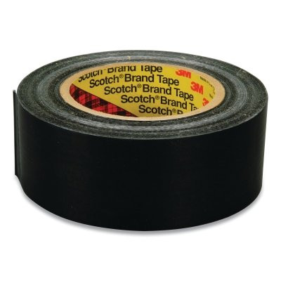 Filament Tape, 890MSR, 24 mm W x 55 m L, 8 mil, Black