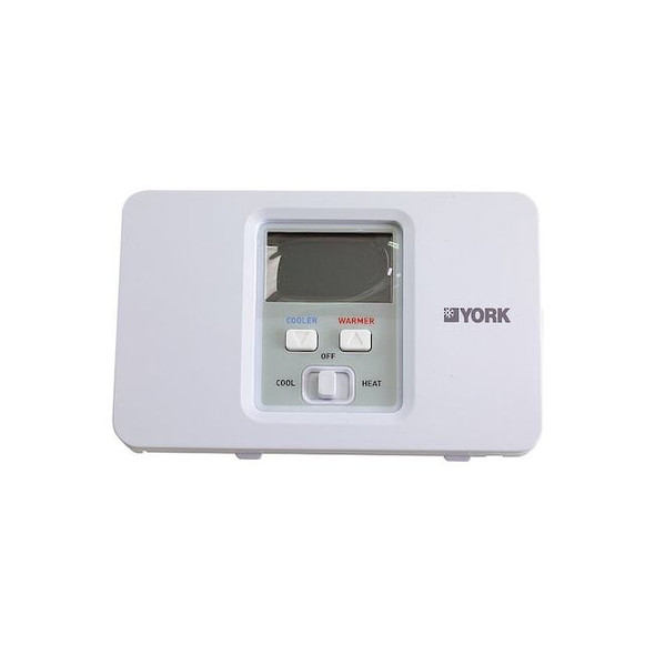 York Thermostat,1Heat/1Cool Stage,Non-Program S1-THEC11NY
