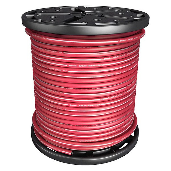 Continental 3/4 in ID x 500 ft L Garden Hose, EPDM Tube, Red CWR075-500
