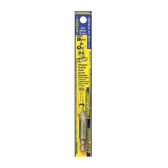 Eazypower Damaged Screw Remover,No.4 Spin It Out 82687
