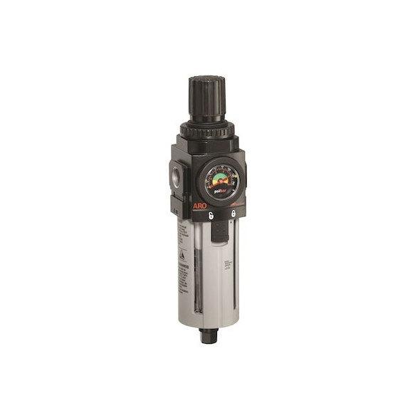 Aro Filter-Regulator,3/8",NPT,132 scfm P39334-604