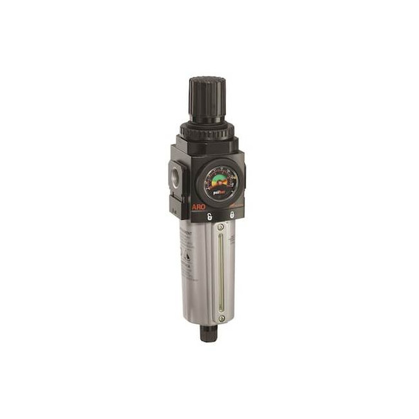 Aro Filter-Regulator,1/2",NPT,172 scfm P39344-614