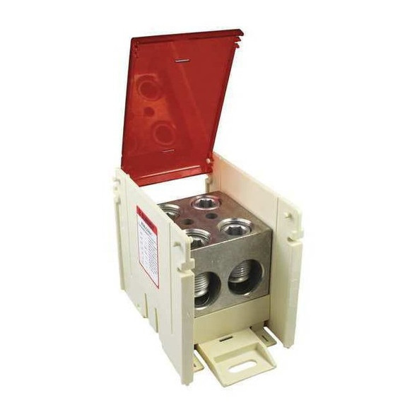 Burndy BlockCover,Polycarbonate,1Pole,2.78inW BDBLCSCOVER