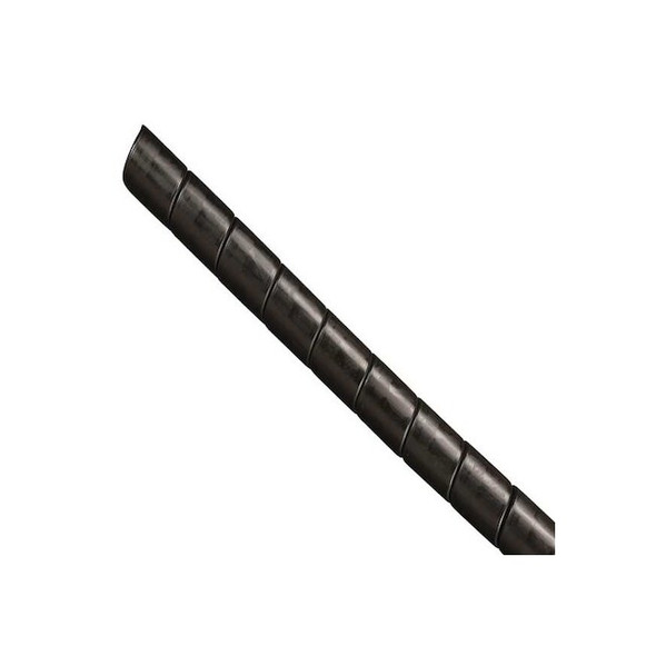 Caplugs FR Anti-Static Spiral Wrap,Black,3/4in W FRAS-25