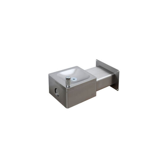 Global Industrial Outdoor Wall Mount Drinking Fountain Stainless Steel