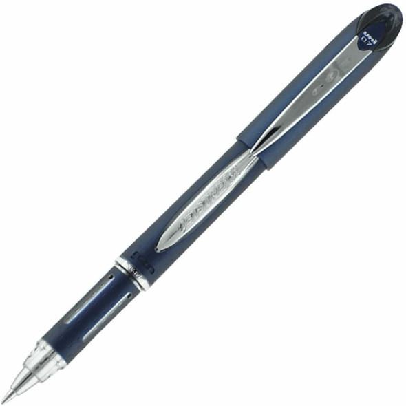 uniball Jetstream Ballpoint Pen - Black Ink - Pigment-based - Writing - 1 Each