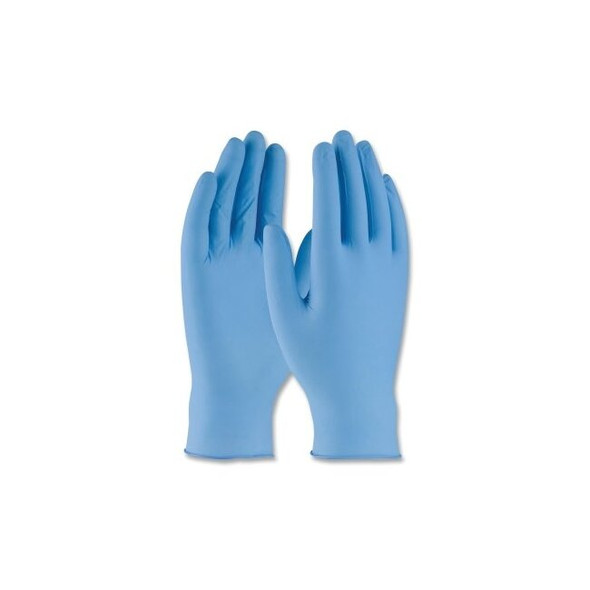 Turbo Disposable Nitrile Gloves, X-Large, Blue