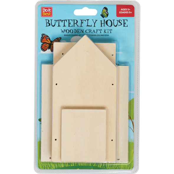 Build & Grow Kid's Butterfly House Kit