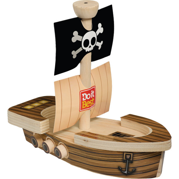 Build & Grow Kid's Pirate Ship Kit DIB250003