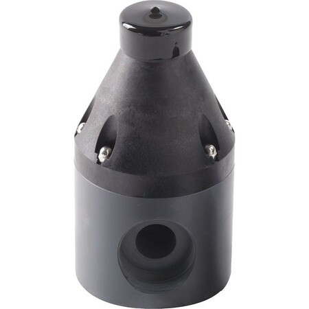 Relief Valve, 3/4", PVC/TFE/EPDM, Adjustable 10-150 psi, FPT