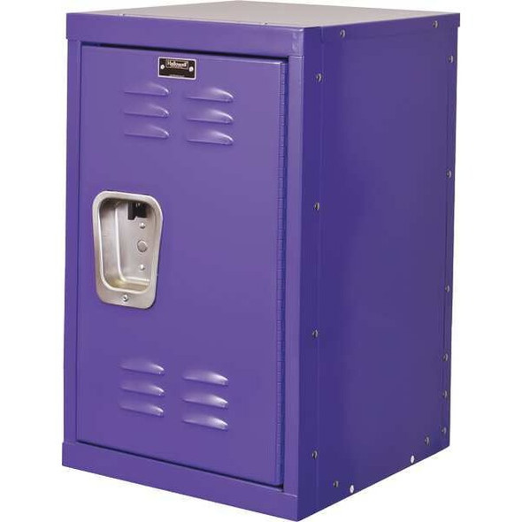 Wardrobe Locker, 15 in W, 15 in D, 24 in H, (1) Tier, (1) Wide, Purple