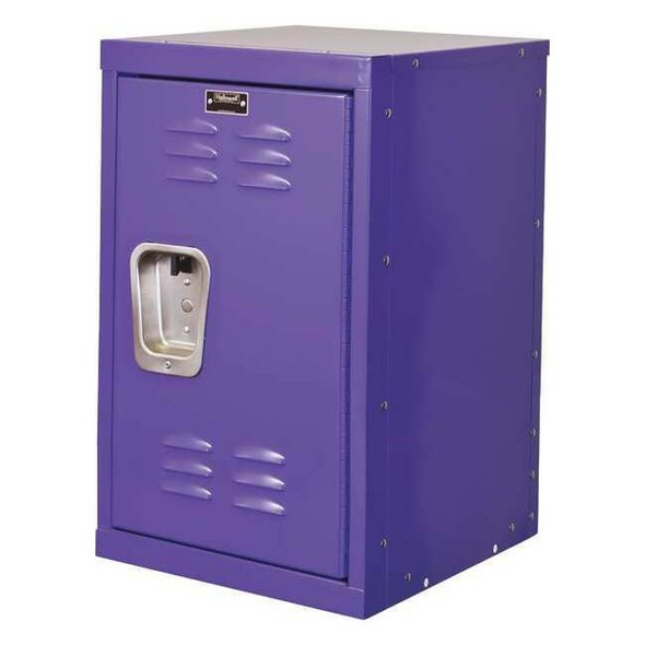 Wardrobe Locker, 15 in W, 15 in D, 24 in H, (1) Tier, (1) Wide, Purple