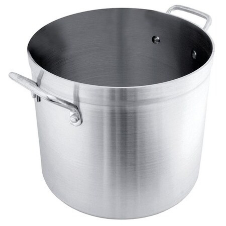 Crestware Heavy Duty Stock Pot,60 qt,Aluminum HPOT60