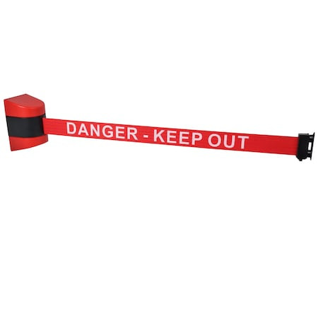 Manufacturer Varies Wall Mounted Retractable Belt Barrier,2" 828LJ9