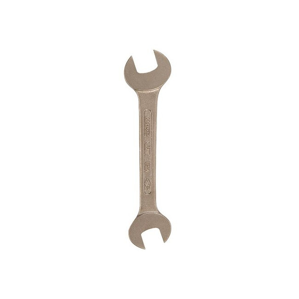 Ampco Safety Tools Dbl Open End Wrench,Non-Spark,7/8 x 1 in WO-7/8X1