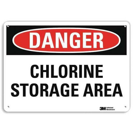 Lyle Danger Sign,10" W,7" H,0.040" Thickness, U3-1175-NA_10x7 U3-1175-NA_10x7