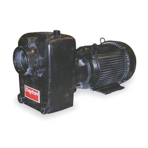 Centrifugal Pump, 3 hp, 208 to 230/460V AC, 3 Phase, 65 ft Max Head