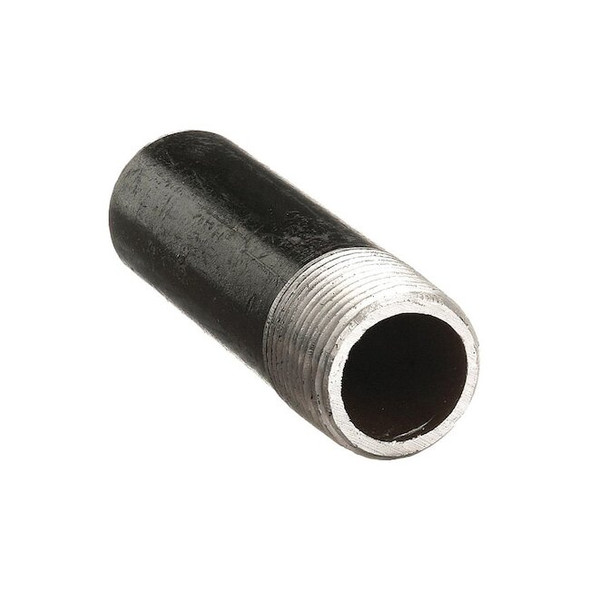 Manufacturer Varies Pipe Nipple, Steel, 2 1/2 in, NPT , 5 in 793N38