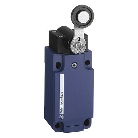 Limit Switch, Lever, Roller, 1NC/1NO, 3A at 240V AC, Actuator Location: Side