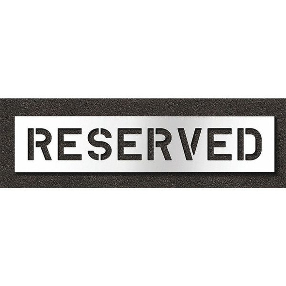 Rae Pavement Stencil,Reserved, STL-108-70833 STL-108-70833