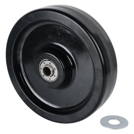 Manufacturer Varies Caster Wheel,10"dia,2,500 lb,Black P-PH-100X025/075R