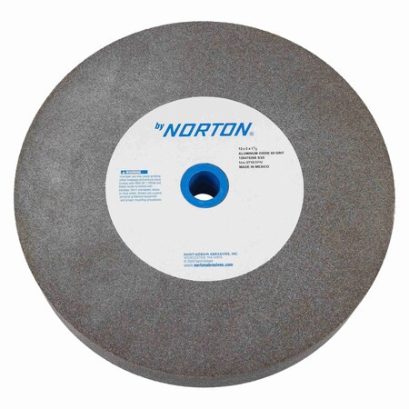 Manufacturer Varies Grinding Wheel, T1, 12x2x1-1/2, AO, 60 G 66253440515