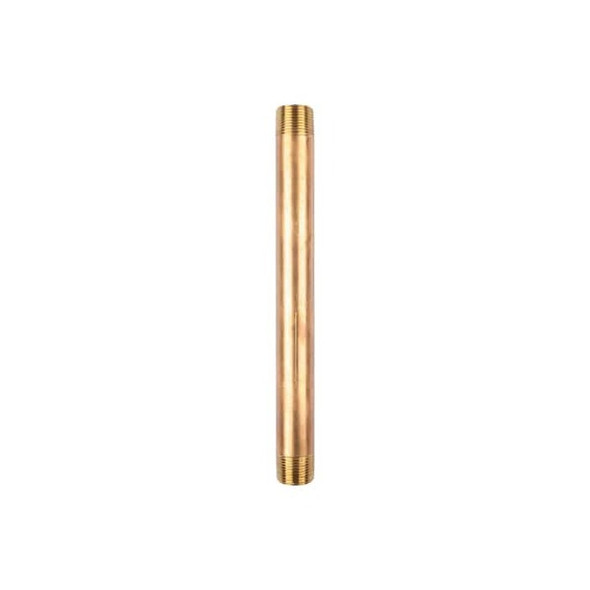 Manufacturer Varies 1-1/2" MNPT x 10" TBE Red Brass Pipe Nipple Sch 40 467-100