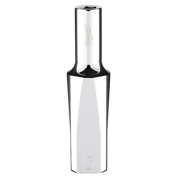 3/8 in. Drive 6mm Metric 6-Point Deep Socket with FOUR FLAT Sides