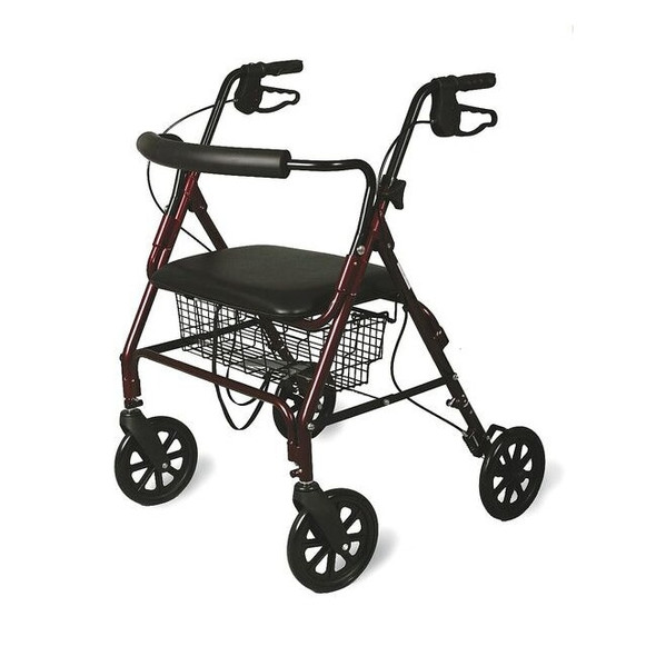 First Voice Heavy Duty, 400 Lb Bariatric Rollator MDS86800XW