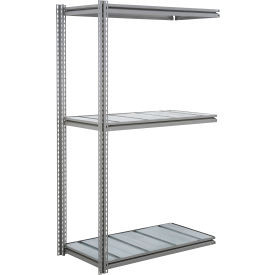 Global Industrial 3 Shelf Heavy Duty Boltless Shelving Z Beam Add On 48Wx36Dx60H