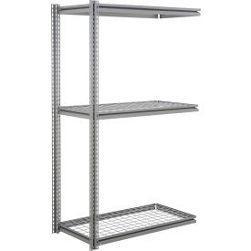 Global Industrial 3 Shelf Heavy Duty Boltless Shelving Z Beam Add On 48Wx24Dx60H