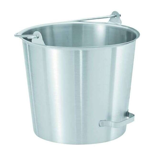 Vollrath Dairy Pail,12.06 in Dia,SS 58161