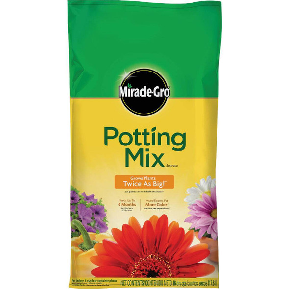 Miracle-Gro 16 Qt. Potting Mix 75686301